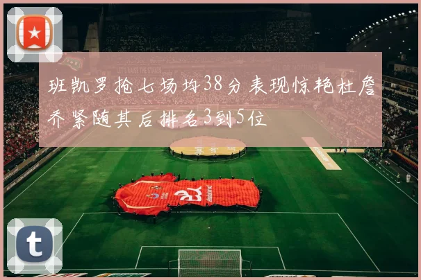 班凯罗抢七场均38分表现惊艳杜詹乔紧随其后排名3到5位